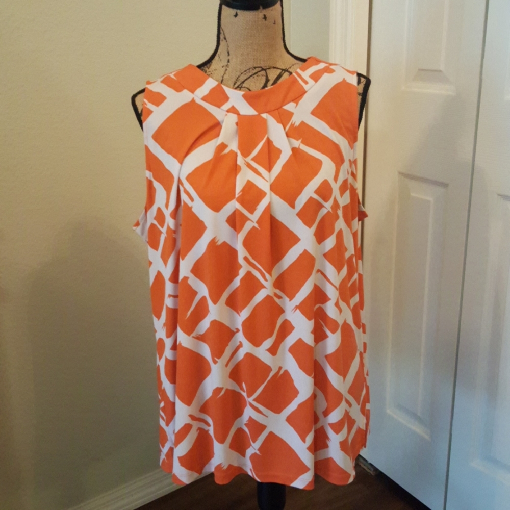Susan Graver sleeveless top